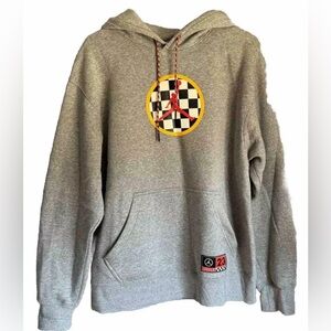 Jordan Hoodie Men’s Gray DNA Pullover Sweater Sweatshirt 23 Signature Adult